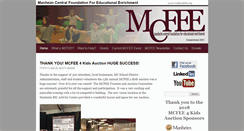 Desktop Screenshot of mcfee4kids.org